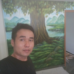 Tuyển thợ vẽ tranh tường  , tuyển họa sĩ vẽ tranh tường 