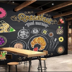 vẽ tranh quán cafe quận 1