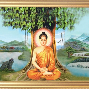 vẽ tranh trên kính