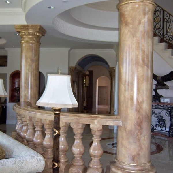 Sơn giả đá cẩm thạch quận 12 