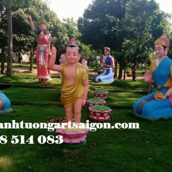 Sơn sửa tượng phật long an / son sua tuong phat