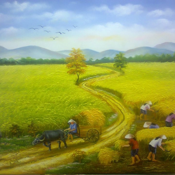 Tranh phong cảnh việt nam