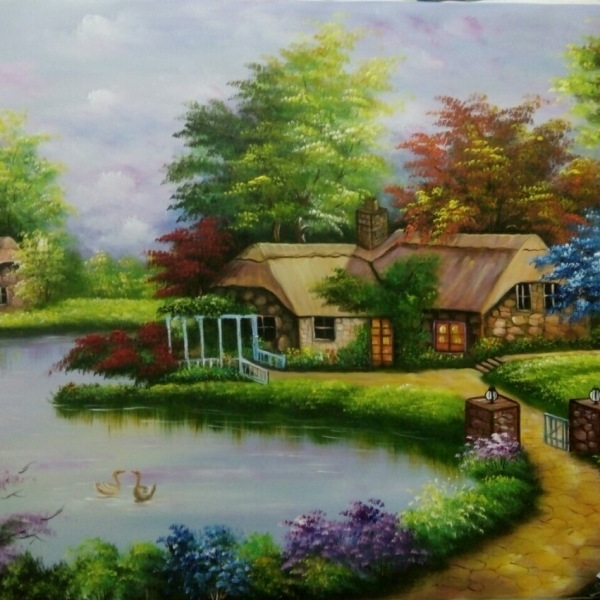 Tranh phong cảnh nước ngoài 
