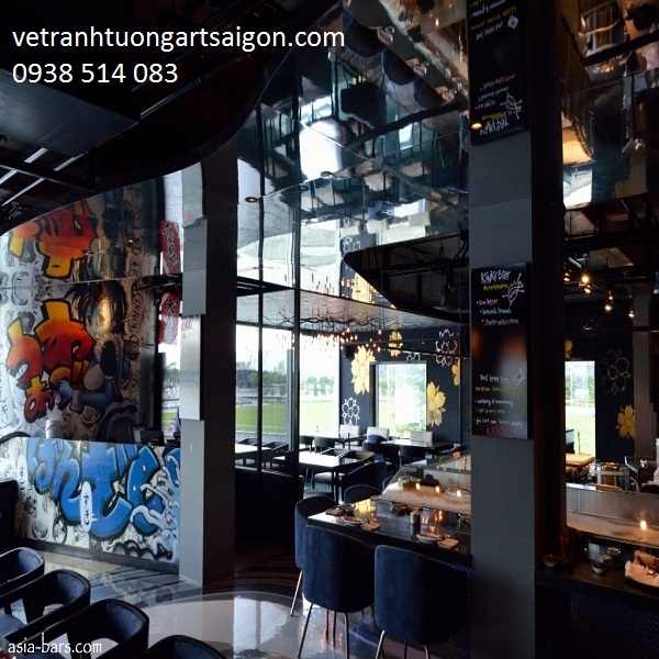 TRANH TƯỜNG NHÀ HÀNG KINKI THÁI LAN