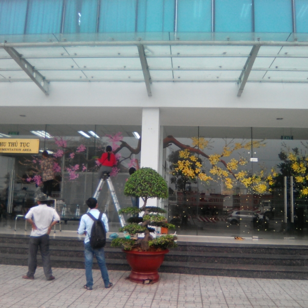 ve tranh tren kinh nghe thuat 