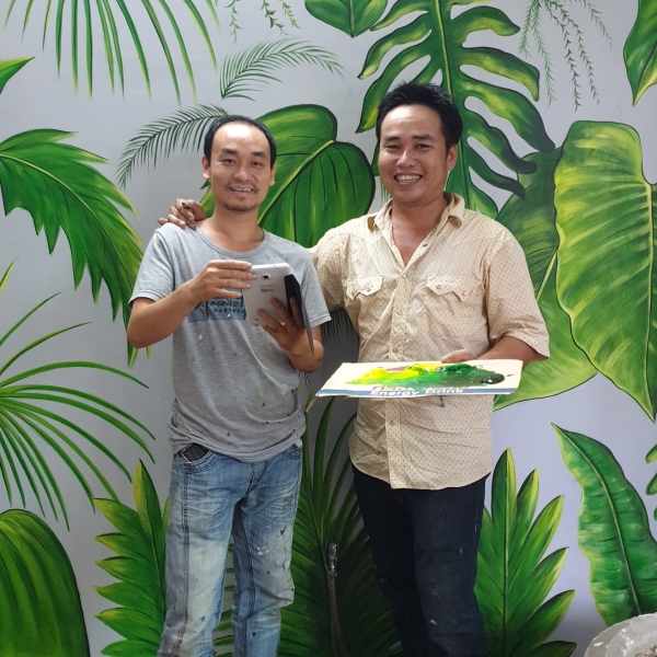 Vẽ tranh tường quán karaoke quận bình thạnh