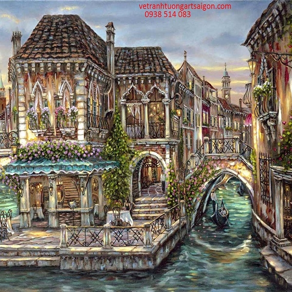 vẽ tranh tường đẹp 